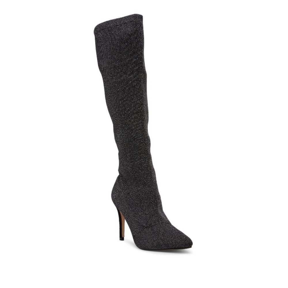 Catherine Malandrino Delchy Pointed Toe Tall Knit Boot